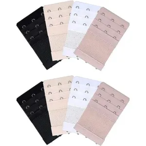 8-Pieces: Women's Lingerie Bra Extenders