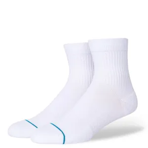 Adult Quarter Socks - Icon Quarter - White