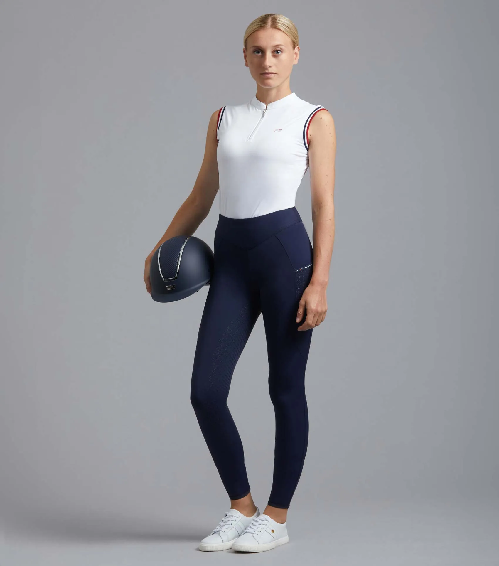 Aporia Ladies Riding Tights Glenmore Navy