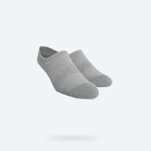 Atlas No Show Sock - Grey