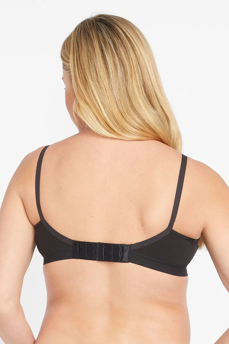 Bonds Womens Bumps Contour Maternity Wirefree Bra Black Yyccy