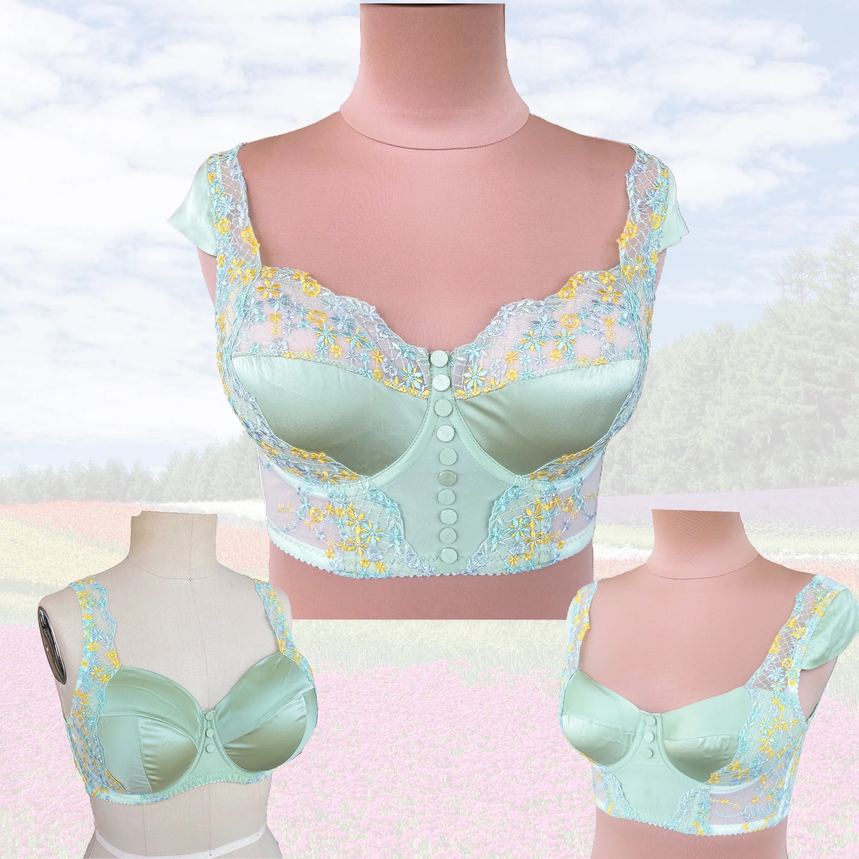 Bra Bee 2022 Sew Along- Under the Arbor Cap Sleeve Bra