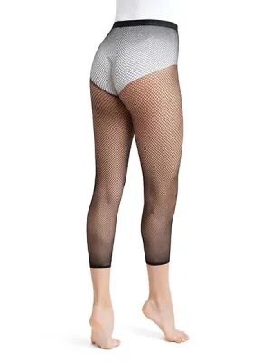 Capezio 3409W Crop Studio Fishnet Seamless Tight