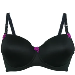 Dark Toffee Nursing Bra Black - Cake