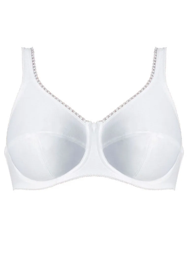 Fantasie Speciality Underwire Smooth Cup Bra, White | White Cotton Poly Bras