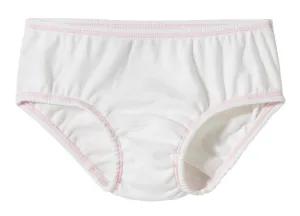 Girls Briefs | White