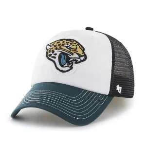 Jacksonville Jaguars 47 Brand Tri-Tone Privateer Closer Flexfit Slouch Hat Cap