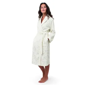 Leaves Ladies Cotton Bathrobe