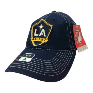 Los Angeles Galaxy Adidas SuperFlex Fitted Relaxed Slouch Baseaball Hat (S/M)