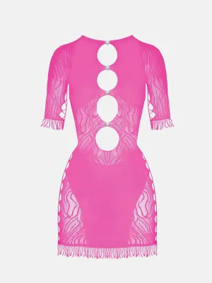 Miranda Dress in Fuchsia