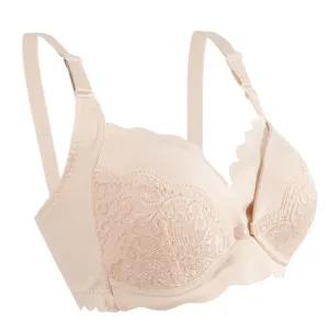 Okus - Elegant Seamless Maternity & Nursing Bra - Beige