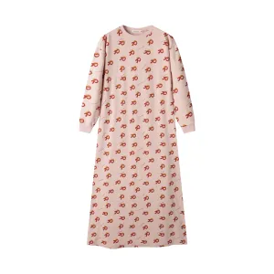 SLIPPER PRINT NIGHTGOWN-LIGHT PINK