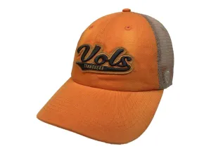 Tennessee Volunteers TOW Orange with Tan Mesh "Vols" Snapback Slouch Hat Cap