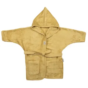 Timboo Bathrobe 2/4Y | Honey Yellow