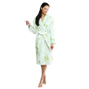 Vintage Floral Ladies Cotton Bathrobe